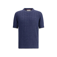 Brunello Cucinelli Ribbed T-Shirt