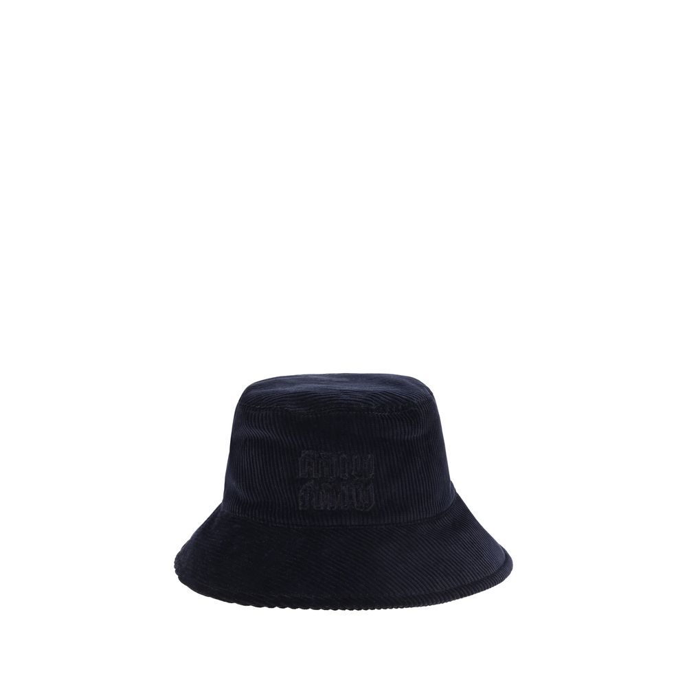 Miu Miu Velvet Bucket Hat