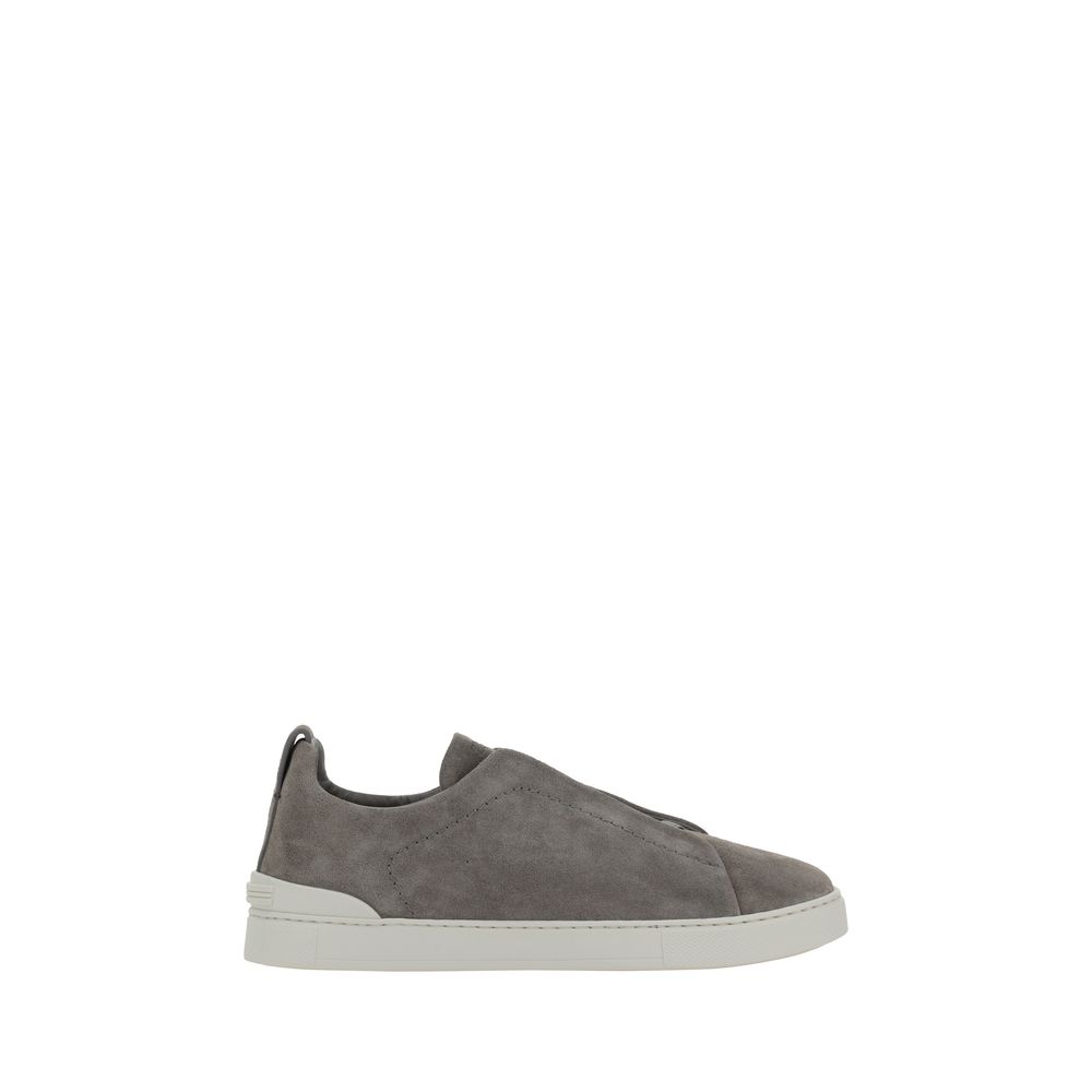 ZEGNA Suede leather Sneakers