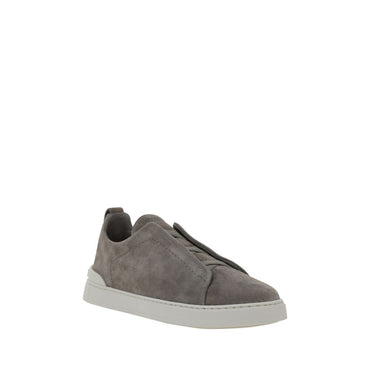 ZEGNA Suede leather Sneakers