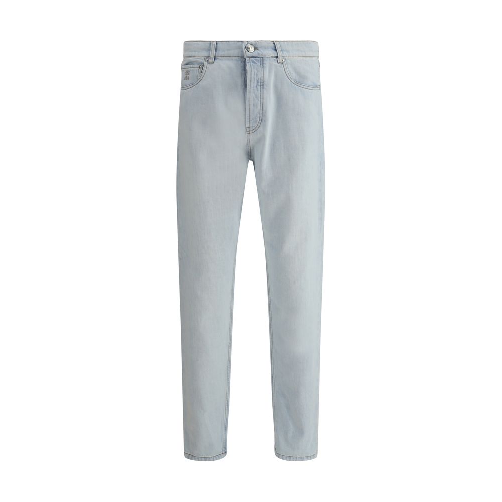 Brunello Cucinelli Cuffed Jeans