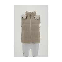 Brunello Cucinelli Hooded Down Vest