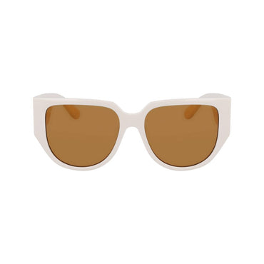 Ferragamo White Bio Injected Sunglasses