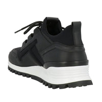 Tod's Black Leather Di Calfskin Sneaker