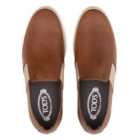 Tod's Brown Leather Di Calfskin Formal