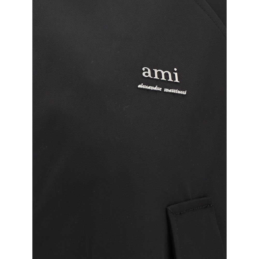 Ami Paris Loose Bomber Jacket