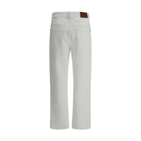 Brunello Cucinelli Straight Dyed Jeans