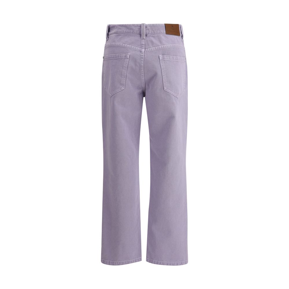 Brunello Cucinelli Straight Dyed Jeans