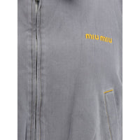 Miu Miu Corduroy collared vest