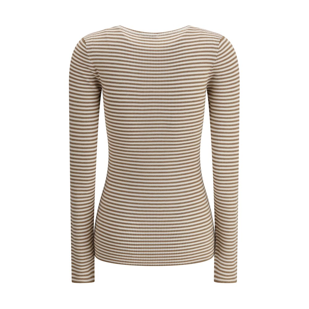 Brunello Cucinelli Cashmere Long Sleeve Jersey