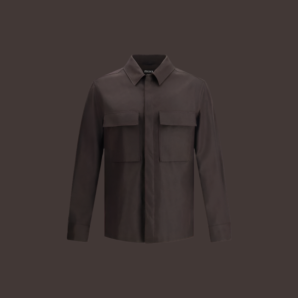 ZEGNA Linen Shirt Jacket