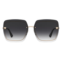 Moschino Gray Metal Sunglasses