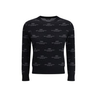 Balenciaga All-over logo Sweater