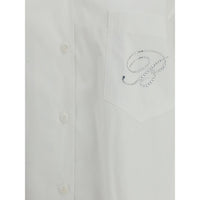 Blumarine Shirt with strassed logo