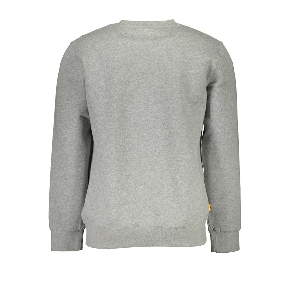 Timberland Gray Cotton Men Sweater