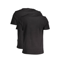 Fila Black Cotton Men TShirt