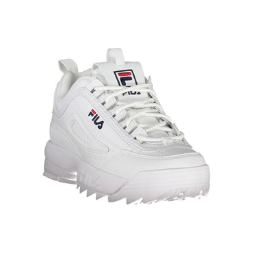 Fila White Polyester Women Sneaker