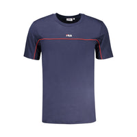 Fila Blue Cotton T-Shirt