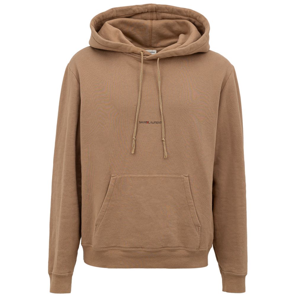 Saint Laurent Beige Cotton Sweater