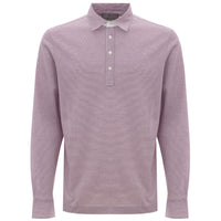 Canali Pink Cotton Polo Shirt