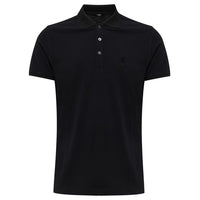 Fendi Black Cotton Polo Shirt