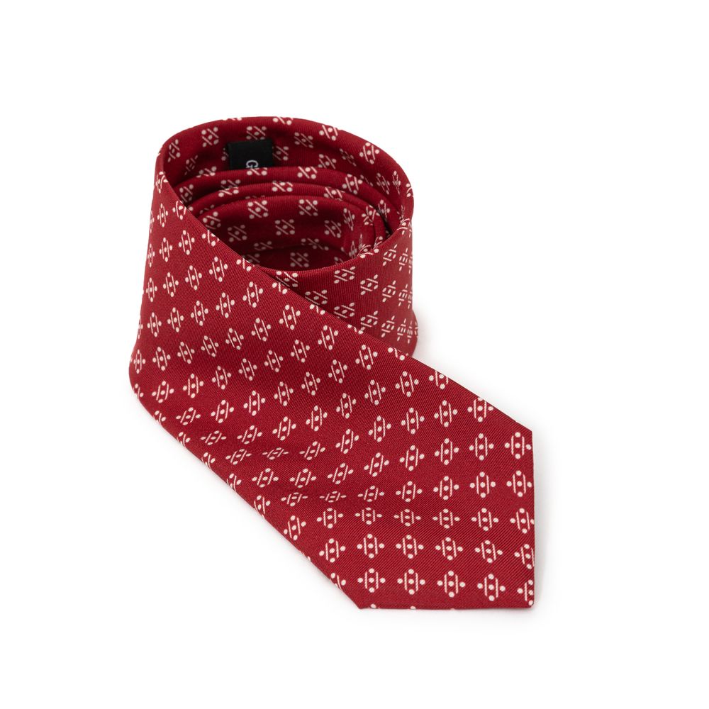 Giorgio Armani Red Silk Ties & Bowty