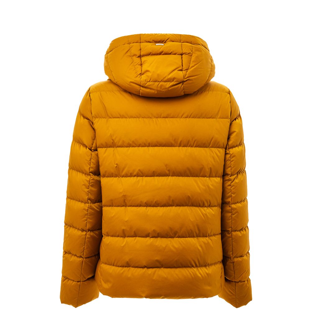 Herno Yellow Polyamide Jackets & Coat