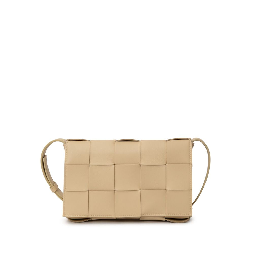 Bottega Veneta Beige Leather Handbag