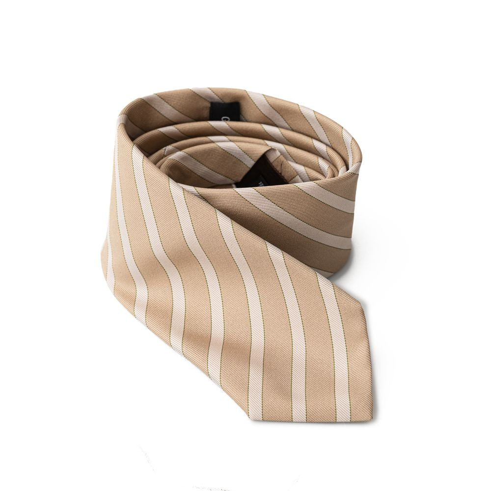 Giorgio Armani Gold Silk Ties & Bowty