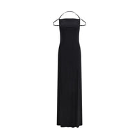 Marine Serre Long Dress with neckline on the back