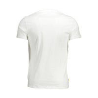 Timberland White Cotton Men T-Shirt