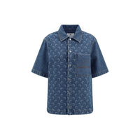 Marine Serre Denim Shirt