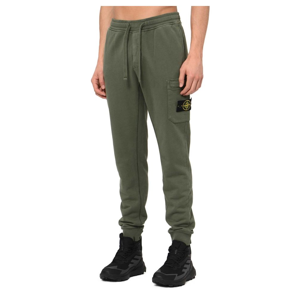 Stone Island Beige Cotton Men's Trouser