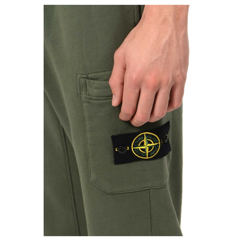 Stone Island Beige Cotton Men's Trouser