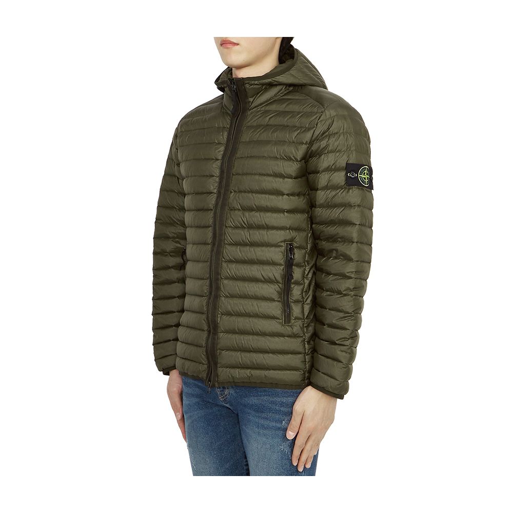 Stone Island Green Nylon Jacket