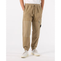 Stone Island Beige Cotton Men Cargo Trouser