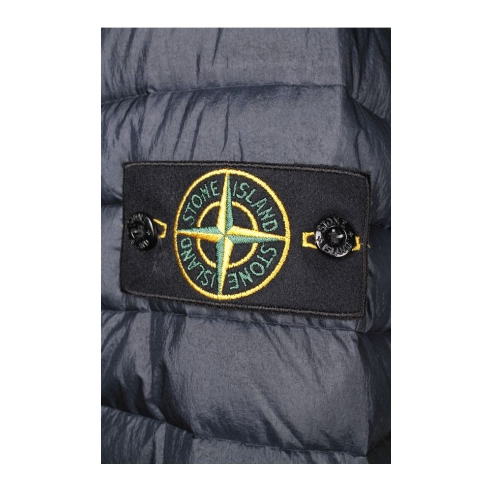 Stone Island Blue Nylon Jacket