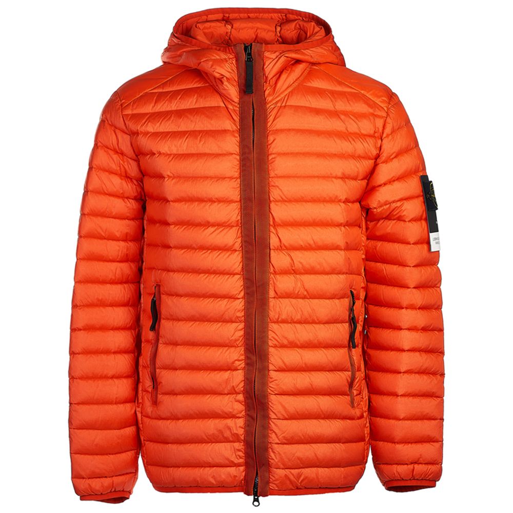 Stone Island Orange Nylon Jacket