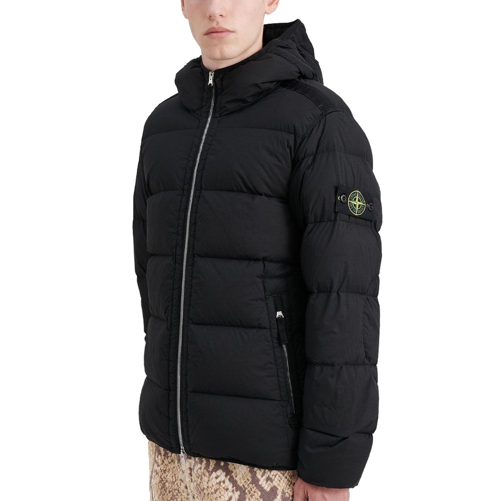 Stone Island Black Nylon Jacket