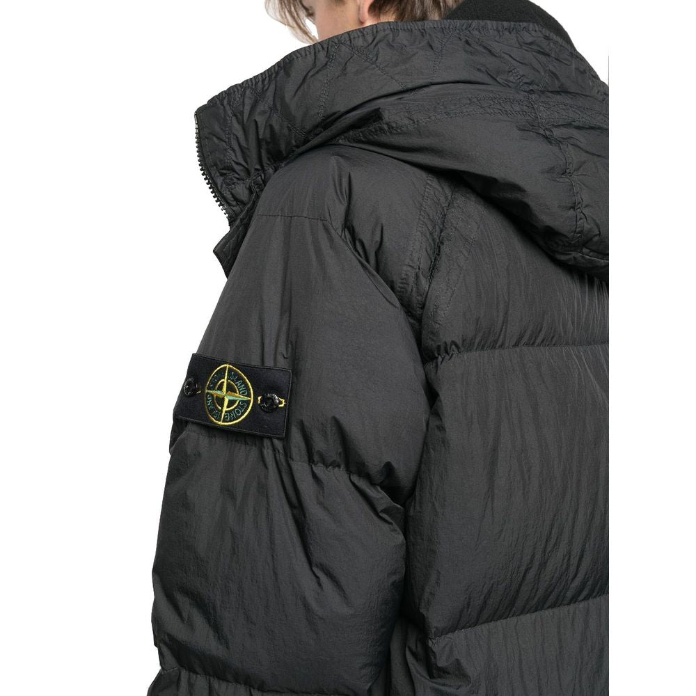 Stone Island Black Nylon Jacket