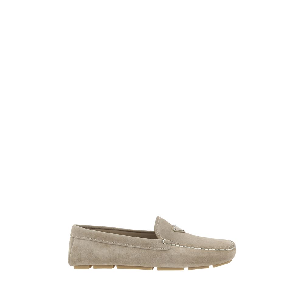 Prada Suede Loafers