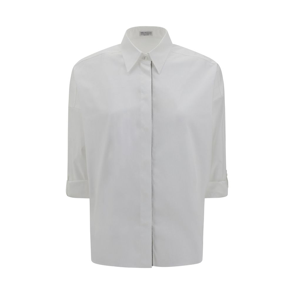 Brunello Cucinelli shiny monili Shirt