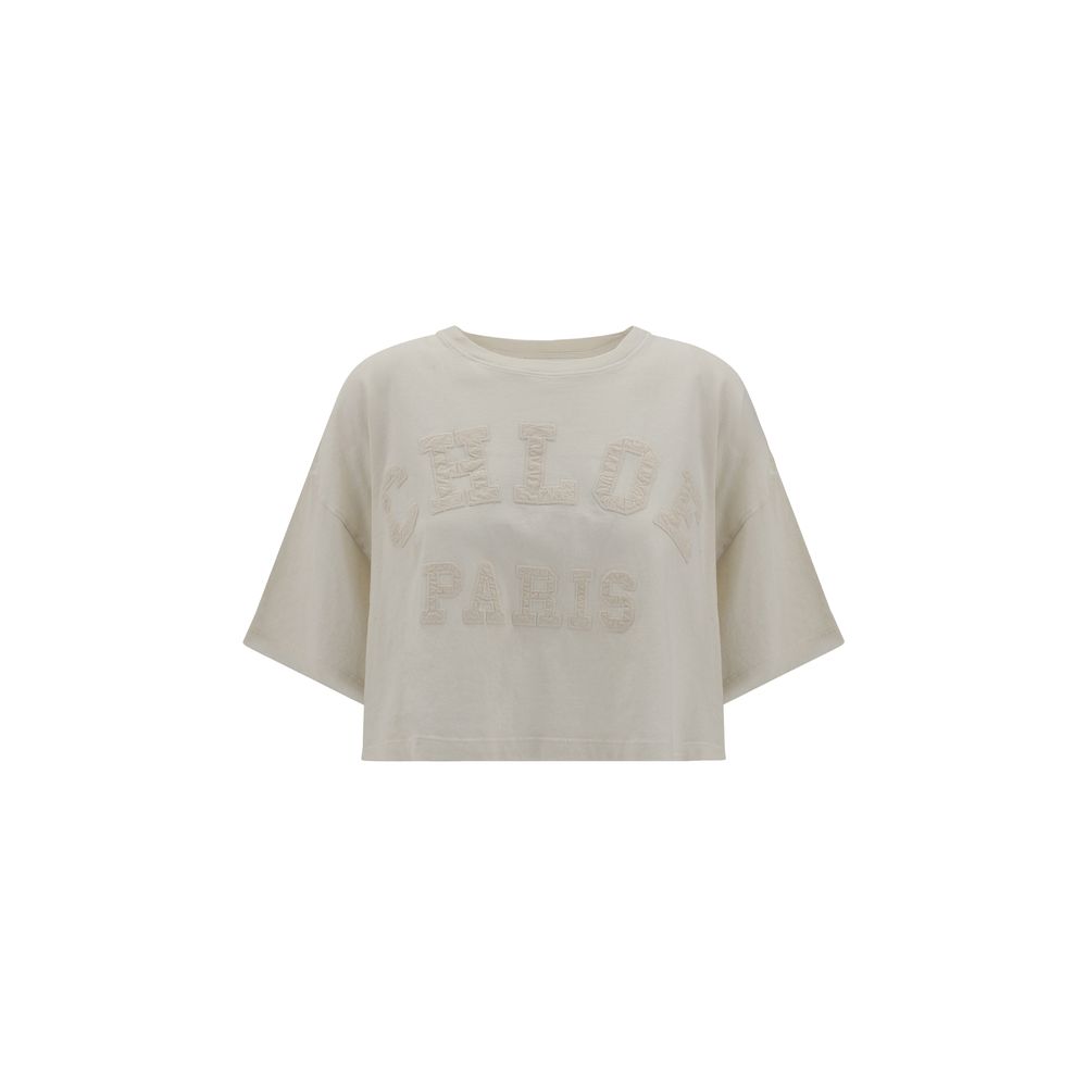 Chloé Cotton cropped T-shirt