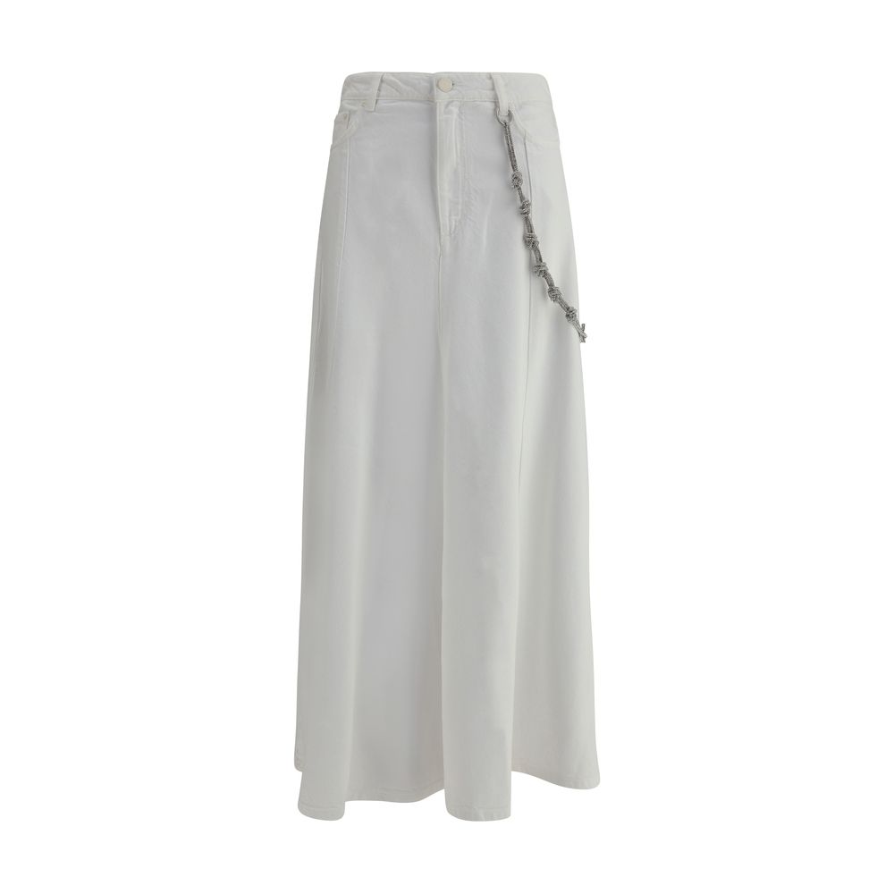 PINKO Denim long Skirt