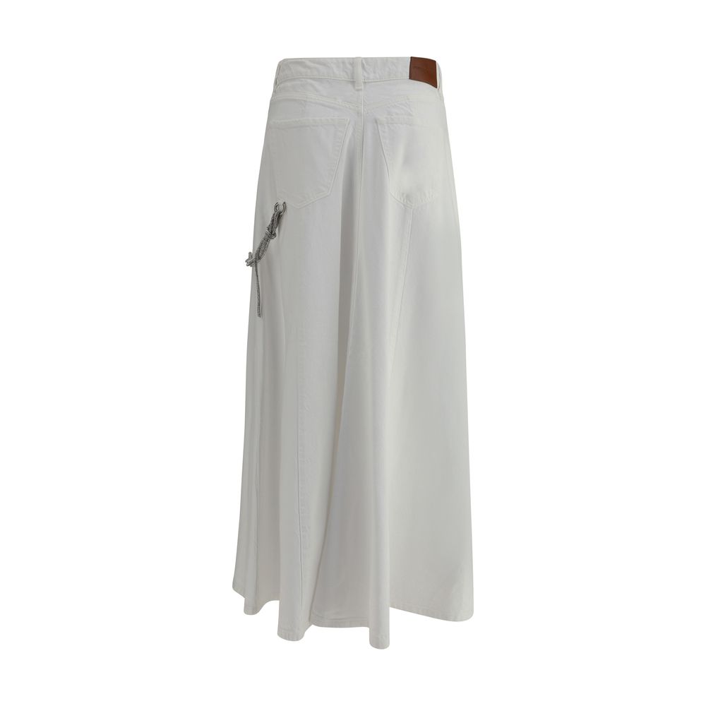 PINKO Denim long Skirt