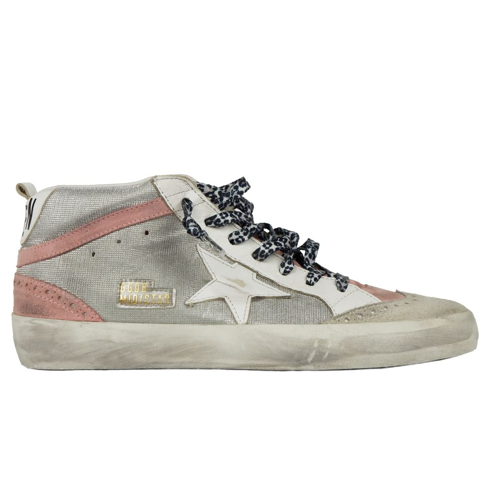 Golden Goose Gray Leather Sneaker