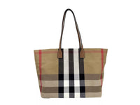 Burberry Medium London Check Tote Bag Purse Checkered