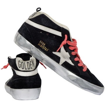 Golden Goose Black Leather Di Calfskin Sneaker