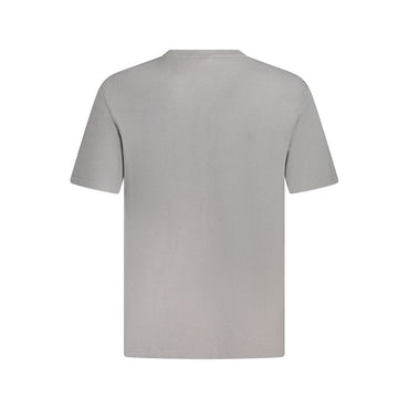 Fila Gray Cotton Men T-Shirt