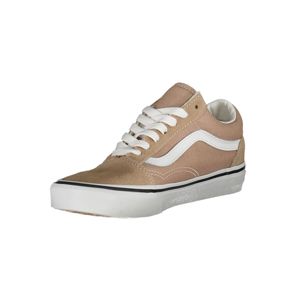 Vans Beige Polyester Women Sneaker